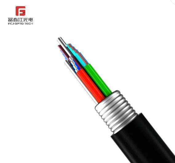 Flat Ribbon Cable Optic Fiber Loose Tube Gydts