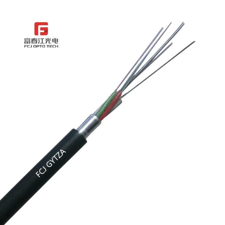 Phosphorized Wire Center Reinforcement Member Outdoor Gytza Aerial Duct Optic Fiber Cable