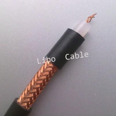 Rg213 Coaxial Cable with PVC Jacket 50 Ohm Cable