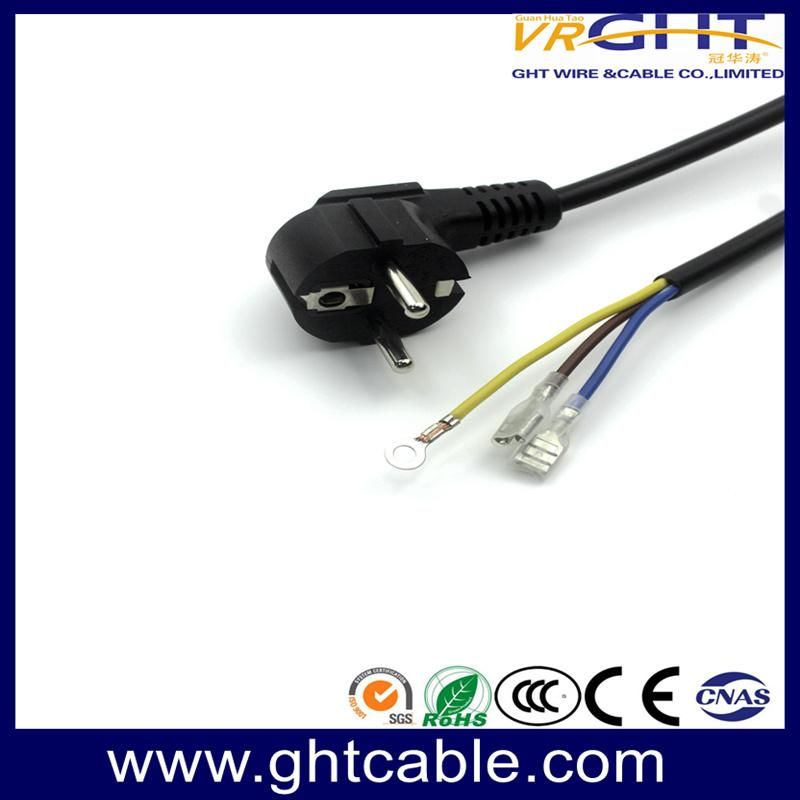 EU Schuko Power Cord Without Tail