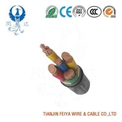 Copper Conductor XLPE Insulated PVC Sheathed Waterproof Power Cable