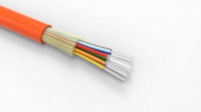 FRP FTTH LSZH Single Core Indoor Outdoor Fiber Optic Drop Muti-Purpose Bundle Cable with TPU LSZH Jacket