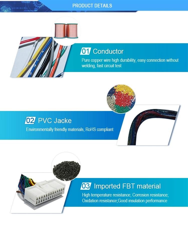 Te, Molex, Tyco, Ket, Jst Connectors Wiring Harness and Cable Assemblies