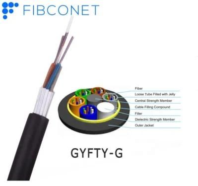 High Quality 2/4/6/12 Core Non-Armored Outdoor Duct Fiber Optical Cable