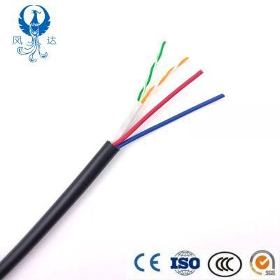 Fengda Factory Supply Competitive Price High Quality Coaxial Pure Cable for CCTV Camera Outdoor Cable/Wire