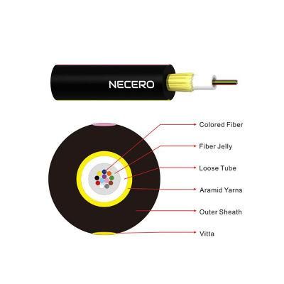 Fast Delivery Jet Unitube Non-Metallic Micro Cable Single Mode Fiber Optic/Optical Cable for Duct /Aerial Installation
