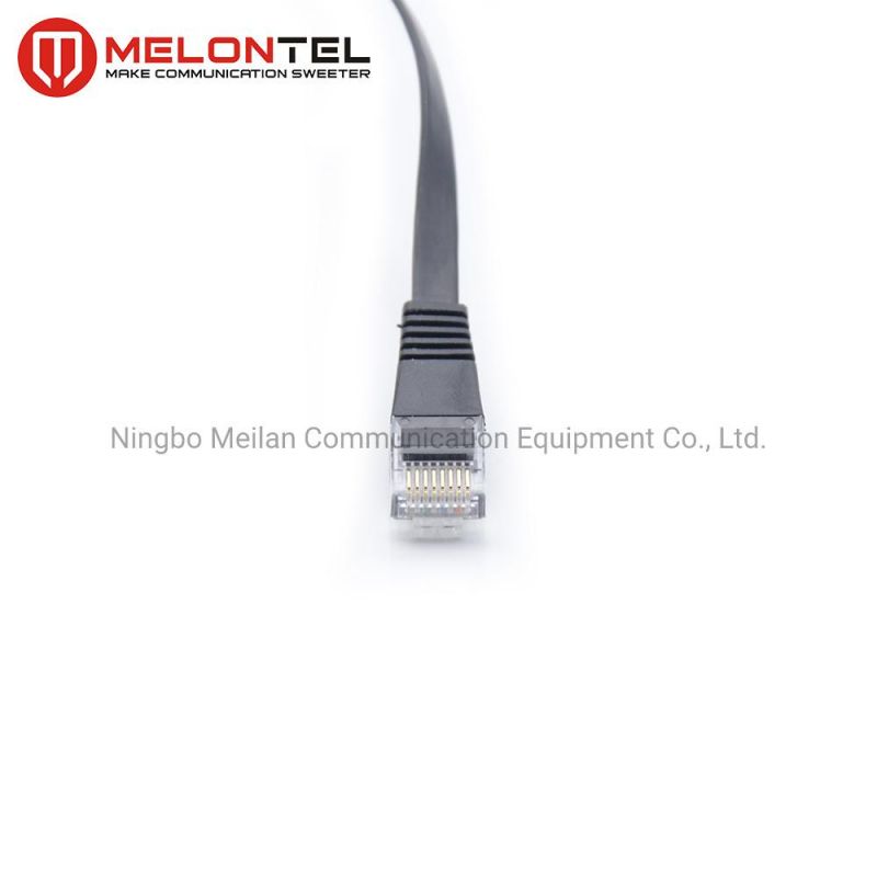 Cat. 5e Cat. 6 Ethernet Flat Cable RJ45 Connector LAN Cable with Boot