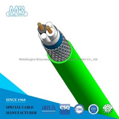 Crcc Certified Power Cable of Lower Gas Emission and Smoke Opacity