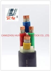 Cu Core Low Smoke Halogen Free Flame Retardant XLPE Insulated PVC Sheathed Power Cable