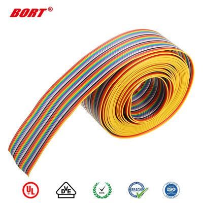 UL2651 Custom Cable Wire Harness Flexible IDC Flat Cable 2 18 20 24 30 40pin Ribbon Cable