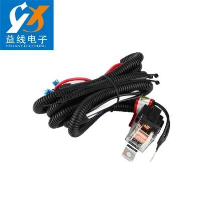 12V24V Car Snail Honking Horn Refit Wiring Harness Free of Damage Auto Relay Wiring Harness