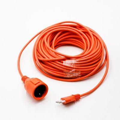 EU Extension Cord European Italy Plugs Male Female Extension Cable RoHS