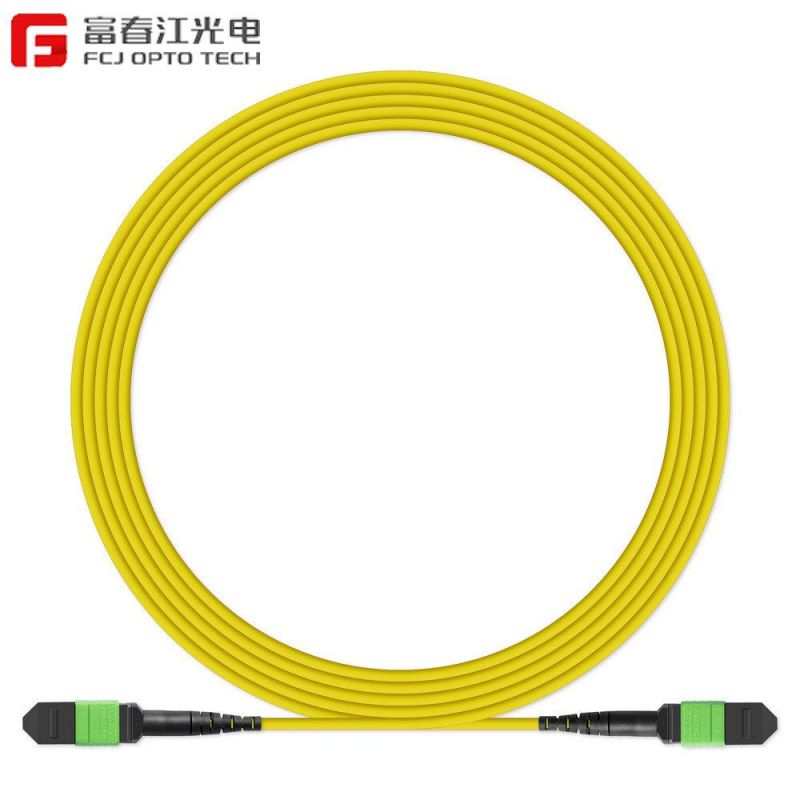 Manufacture Single Core Round Wire G652D, G657A1 PVC/LSZH MPO/MTP Fiber Optic Patch Cord