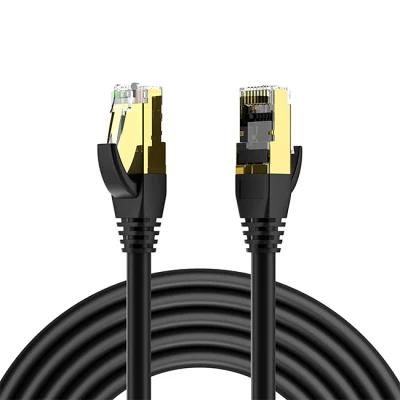 Double Shielded Cat 8 Ethernet Cable 3FT Cat 8 Ethernet Cable 1m Bc Cat8 Ethernet Cable