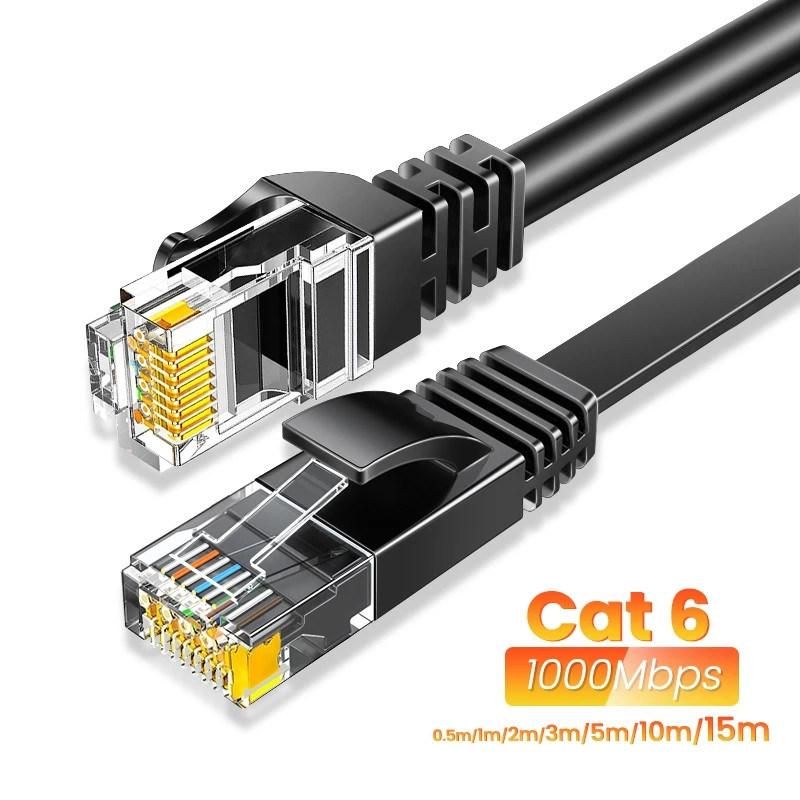 Bare Copper CCA UTP FTP Cable Cat 6 RJ45 Connector Ethernet Cable LAN Network CAT6
