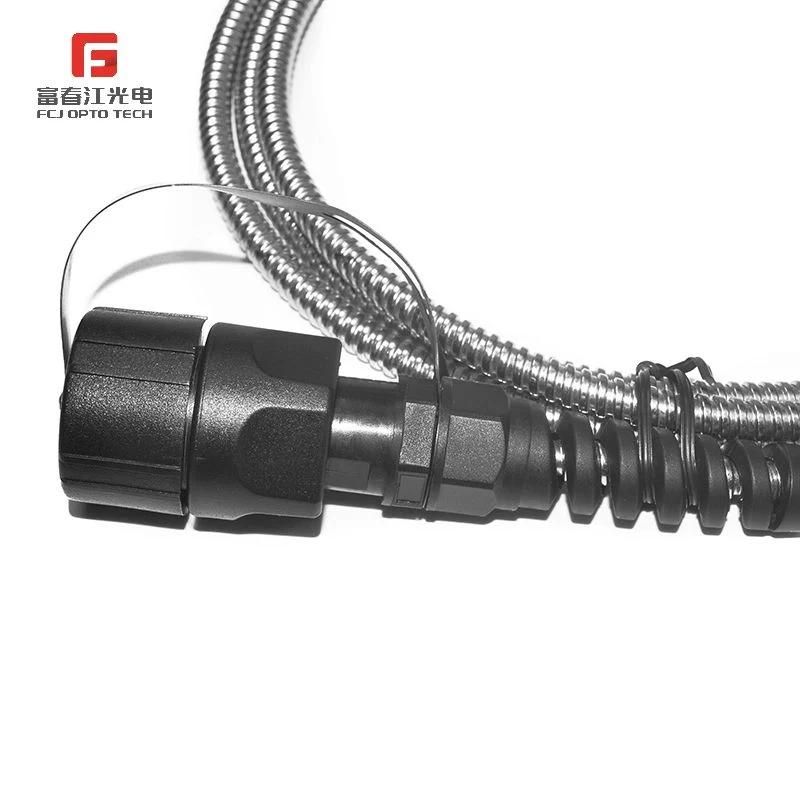 Ftta-Drop-Cable-with-Mini-Sc-APC-Connector-IP67-Waterproof-Outdoor-Patch-Cord