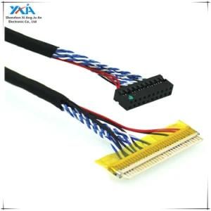Xaja Molex 51146 20pin Shield Lvds Cable Assembly for PCB Borad