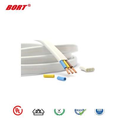 300V 2 Cores Round PVC Sheathed Electrical Wire for Fire Alarm Cable