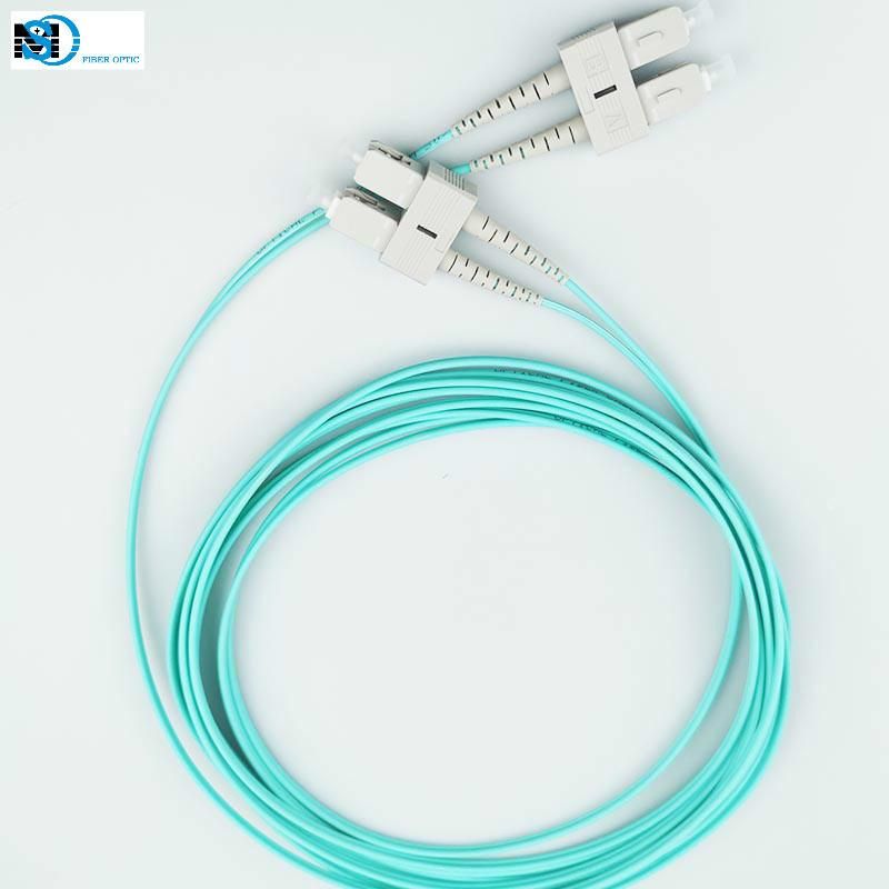 Sc-Sc/Upc Om3 Fiber Optic Patch Cord Duplex, 2.0mm, 5m