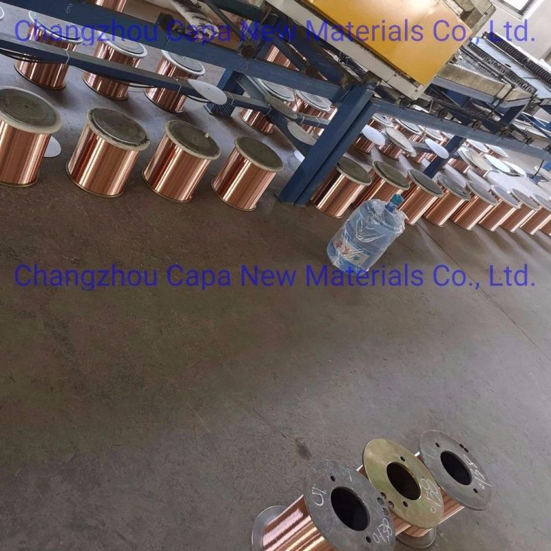 China High Quality Copper Clad Aluminum Wire for Car and Locomotives Cable Inner Conductor