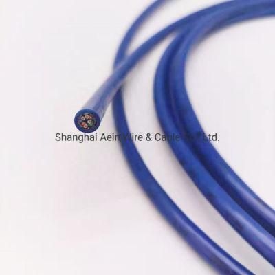Cat 5e PE F/UTP LSZH Cable Galvanised Steel Wire Braid