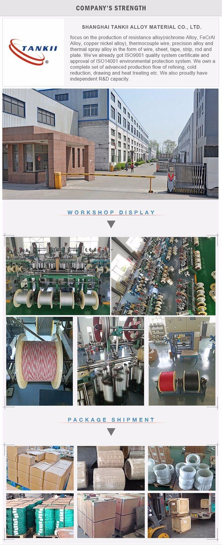 Special limits of error thermocouple cable type K