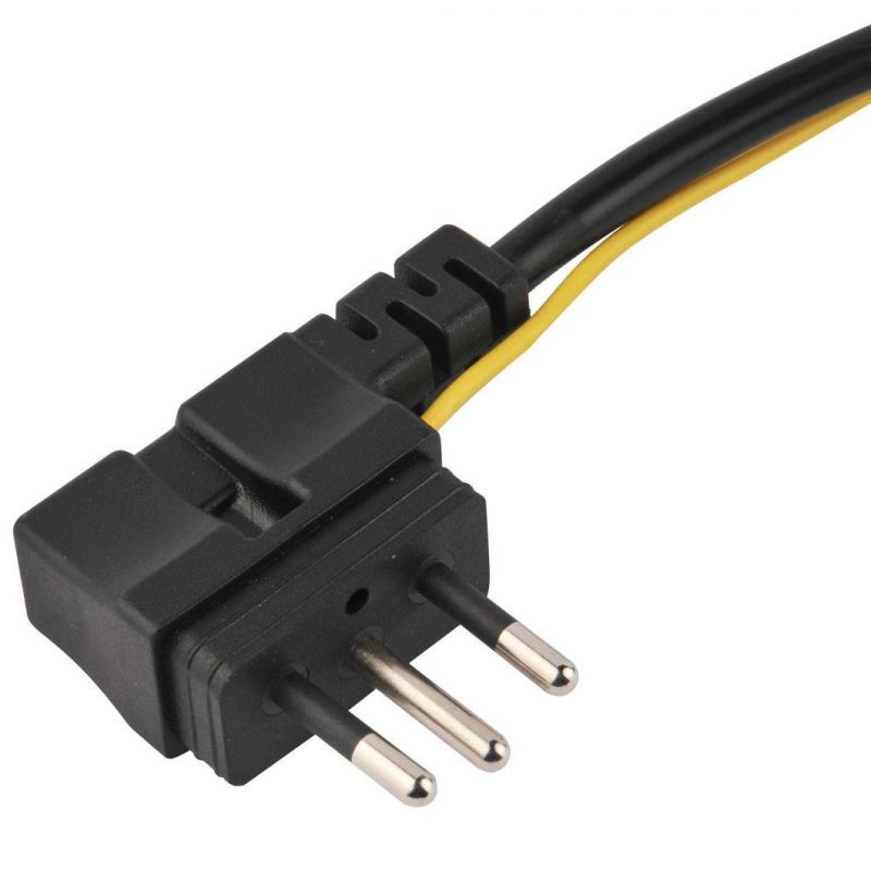 Brazil 3 Pins Power Cord