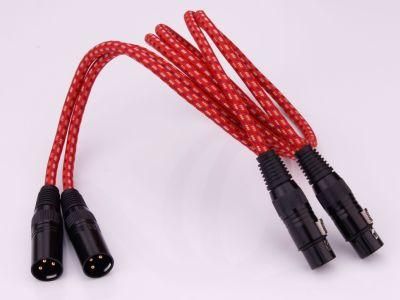 Audio Cable Wire Microphone Cable 3pin Cannon Male to Female Speaker Cable
