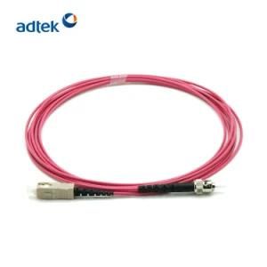 12 Cores Om3 PVC LC-St Fiber Optical Patch Cords