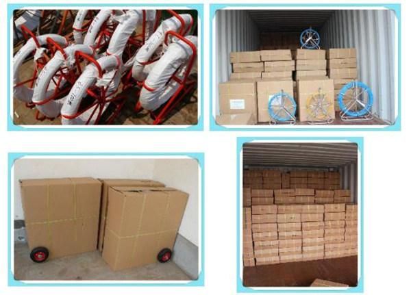 Fibreglass Drainer Cable Rod Duct Rodder Fiber Glass Cable Wire Pusher Snakes Duct Rodder