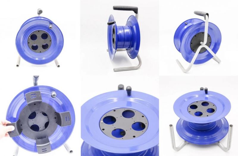 Audio Professional Heavy Duty PC Retractable Fiber Cable Reel Exchange Panel Ear