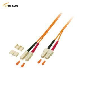 Optic Sc/Sc Duplex Jumper Patch Cord Single Mold/Multi Mold Upc/APC 2.0mm 3.0mm Optical Fiber