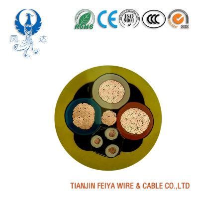 Crane Rubber Cable 0.6/1kv Tinned Copper Vertical Reeling and Crane Cables