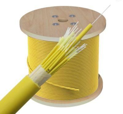 Breakout Optical Fiber Cable 2 4 8 10 24 48 Cores Singlemode Indoor Cabling Fiber Optic Cable, Gjbfjv Multi-Fiber Optical Cable