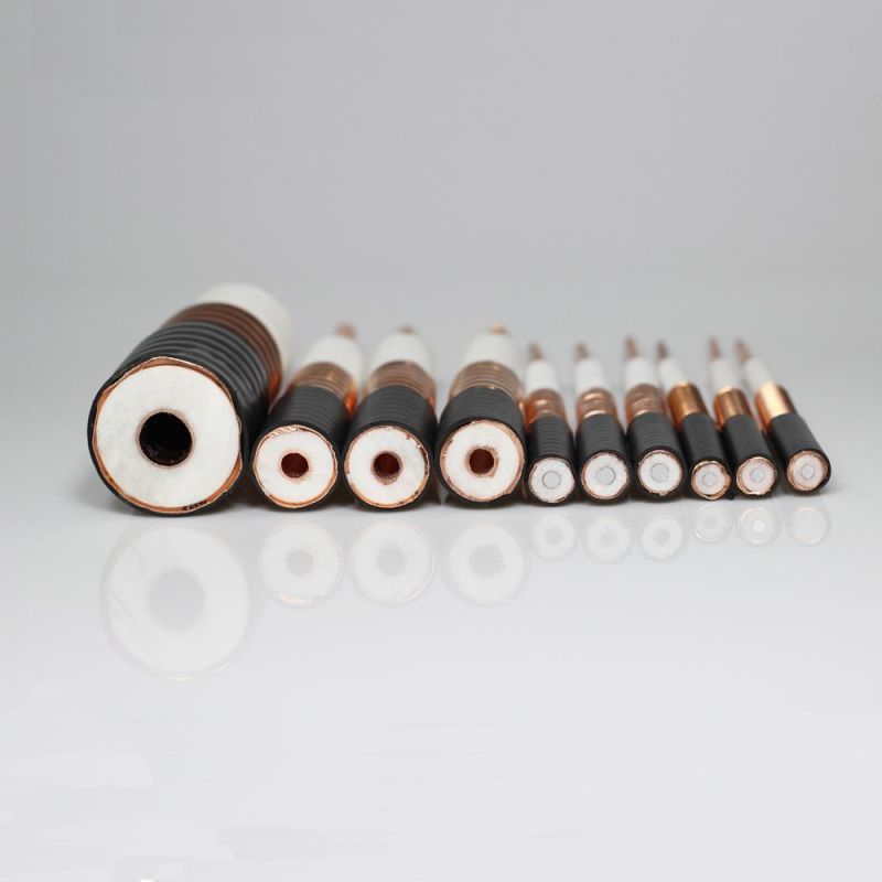 1-5/8" Corrugated Copper Tube Outer Conductor RF Coaxial Cable