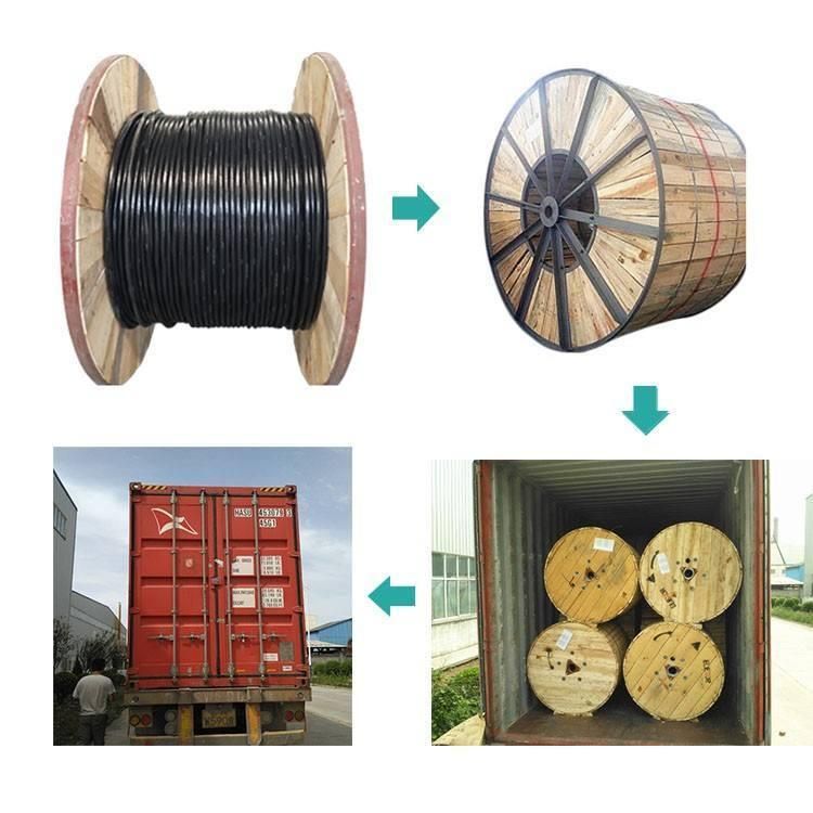 0.6/1kv Low Voltage Medium Voltage Spacer Overhead Insulated Line Aluminum Cable Aerial Bundle Cable ABC Cable