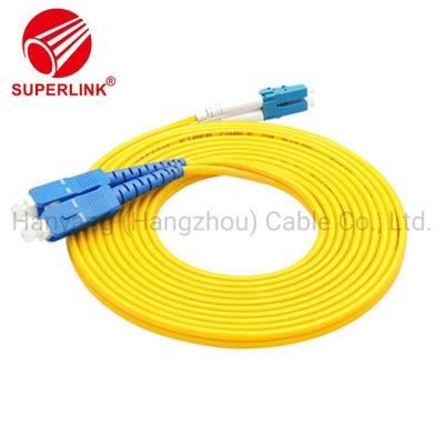 Optical Cable Patch Cords Data Cable LC Sc Single Mode Double Core