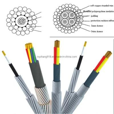 3/16 Logging Cable, Underground Cable, Coaxial-Cable, Armoured Cable, Logging Cable, 4 Conductor Cable, Geophysical Well Logging Cable