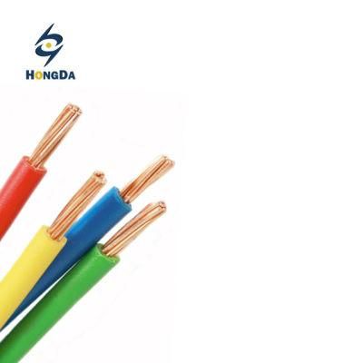 Copper Conductor Material and PVC Insulation Material Electric Wire
