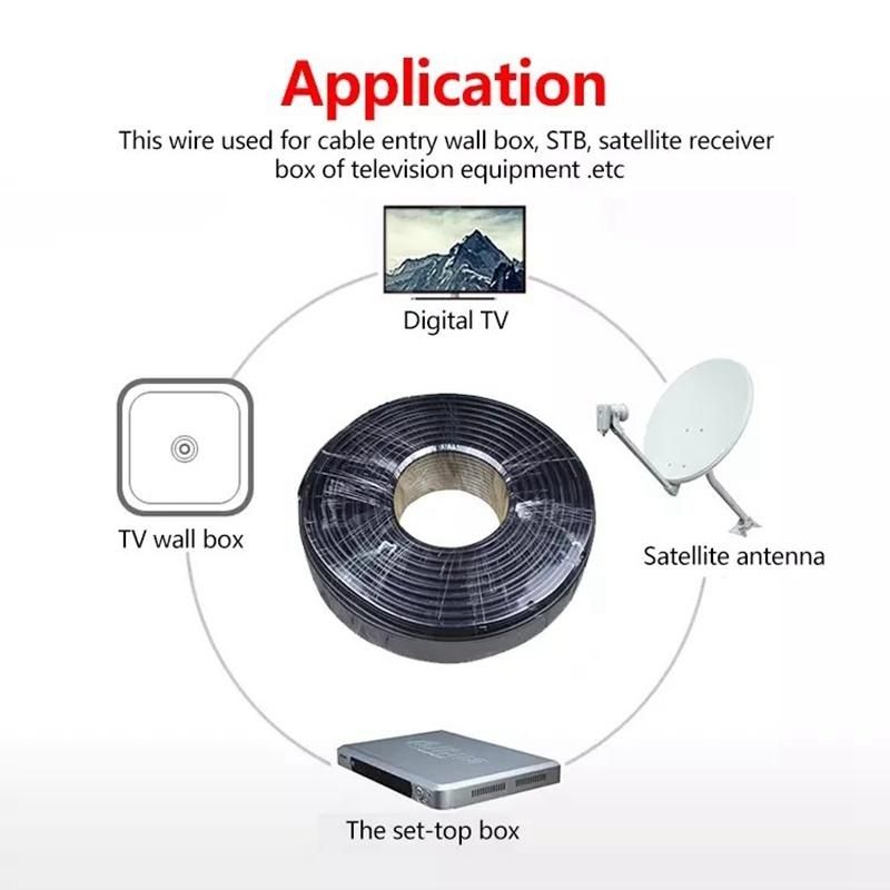 Communication CCTV CATV CPR Eca Rg11 Coaxial Cable