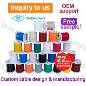 Jg 180c 1000V Halogen Free 30 AWG Price of Silicone Wire High Strand