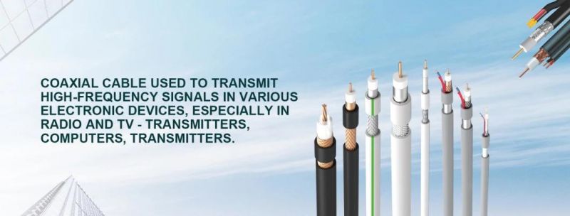 Rg59 Composite Siamese Coax Coaxial Cable