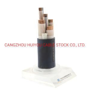 Oxygen-Free Copper 3*185+2*95 mm2 XLPE Insulated, Polyvinyl Chloride Sheathed LV Power Cable Cangzhou Huiyou Factory Power Cable