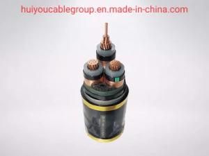 Yjv22 8.7/15kv XLPE Insulated PVC Sheathed Mv Power Cable