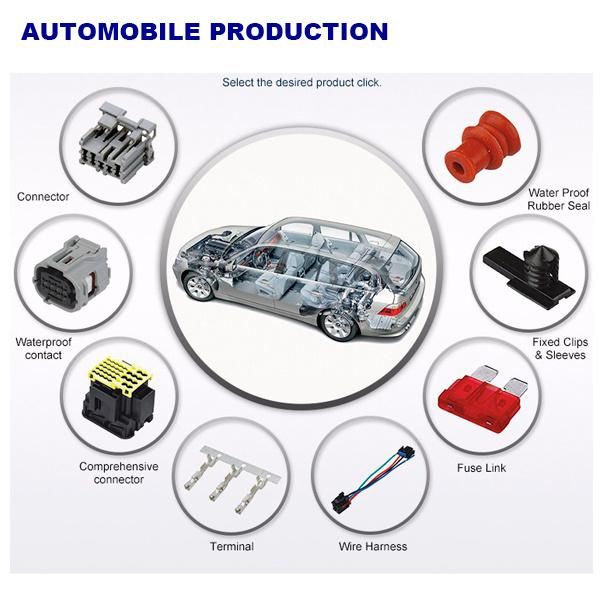 Electrical Automobile Wire Harness Cable Assembly Engine Parts