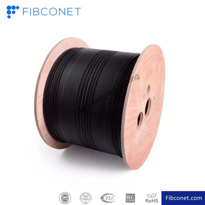 FTTH ADSS Fiber Optic Outdoor Cable 12-144 Cores Cable with Fast Connector