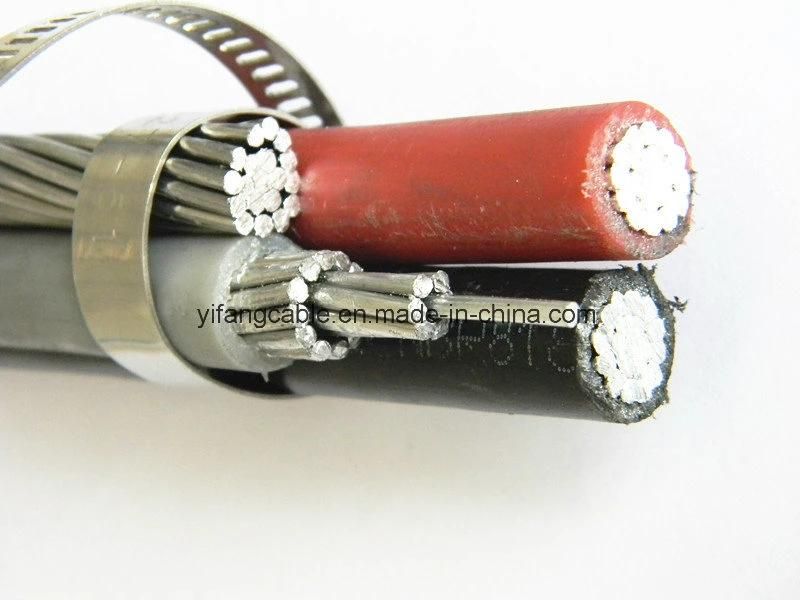 Factory Price Triplex Aluminum Conductor Electrical Armoured ABC Cable (BS 7870-5)