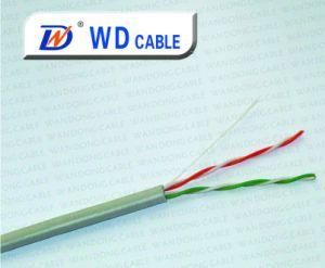 Black PE Jacket Bc 4 Pairs Telephone Cable