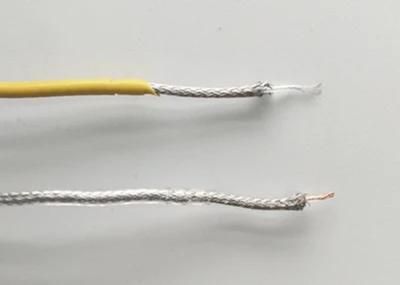 Customized PFA Insulated Heating Cable with Inner Shielding, Copper Nickel Wire