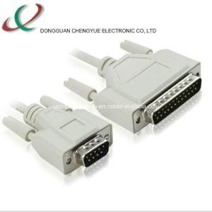 VGA-02 Db9 Male-Db25 Male Cable